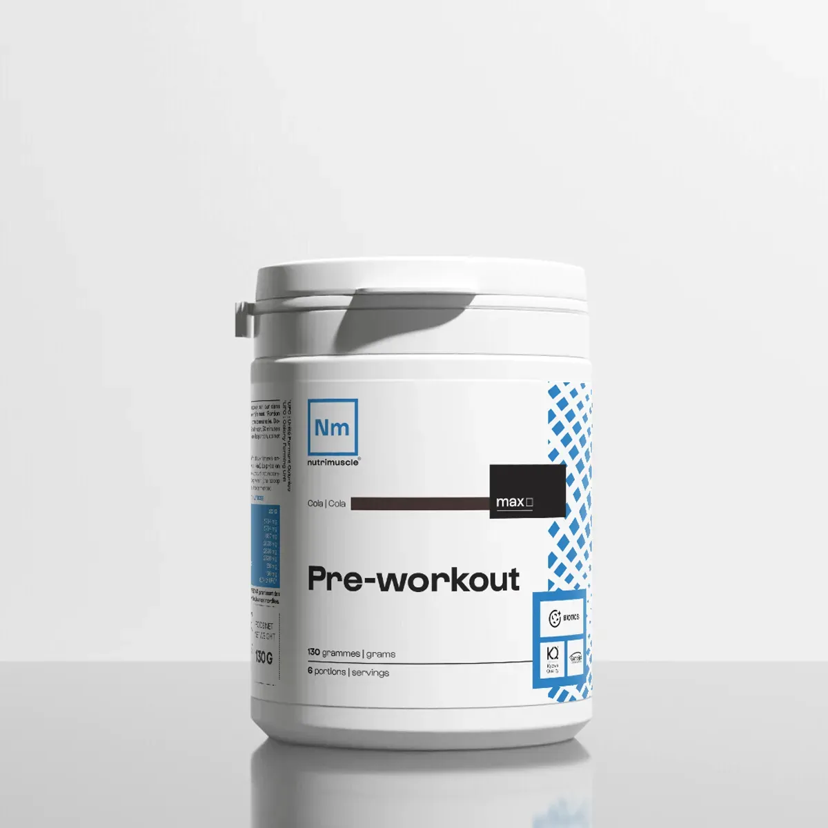 Pot de Pre-Workout Nutrimuscle