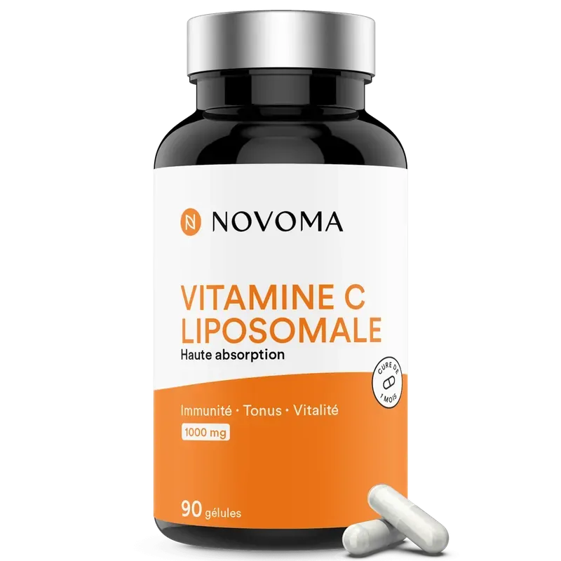 Flacon de Vitamine C Liposomale Novoma